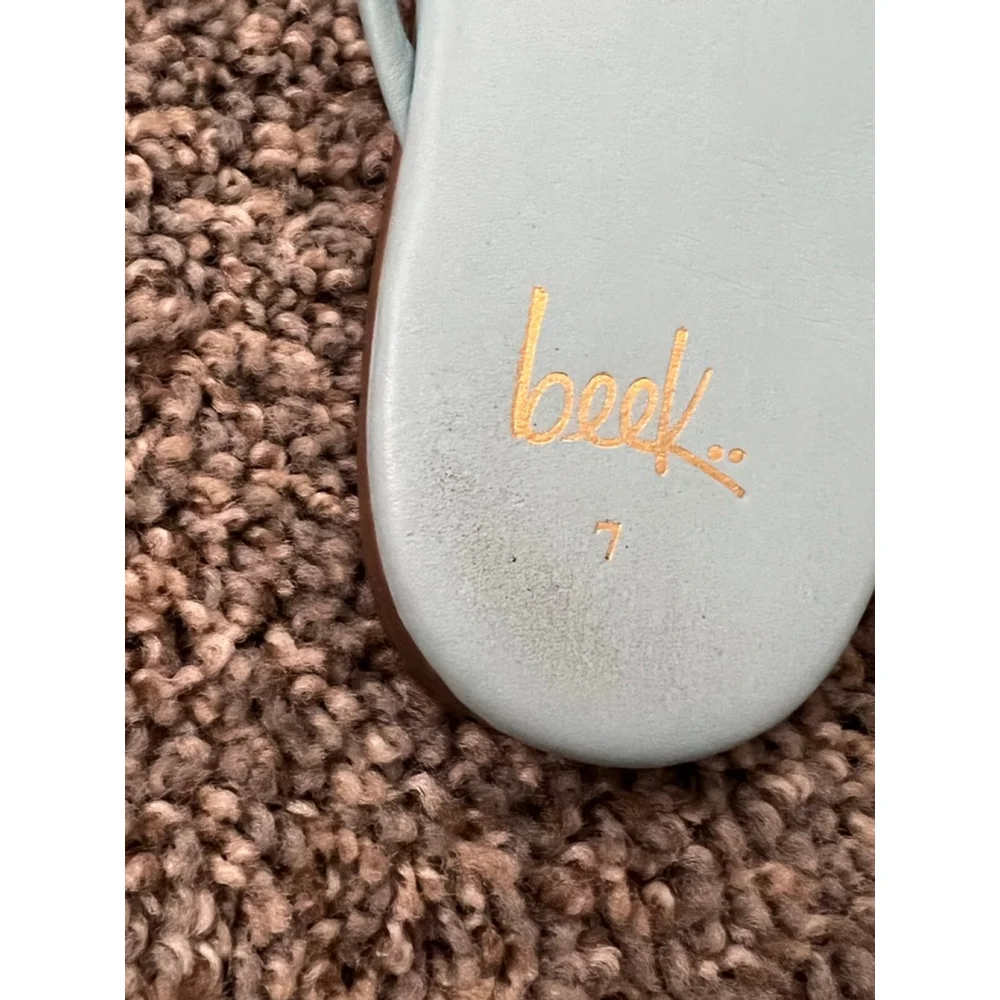 Anthropology beek Sunbeam Thong Sandals sz 7 - Picture 4 of 5